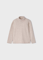 Girls Beige Roll Neck Top (mayoral) - CottonKids.ie - Shirts & Tops - 2 year - 3 year - 4 year