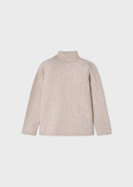 Girls Beige Roll Neck Top (mayoral) - CottonKids.ie - Shirts & Tops - 2 year - 3 year - 4 year