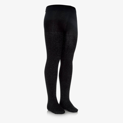 Girls black 2024 sparkly leggings