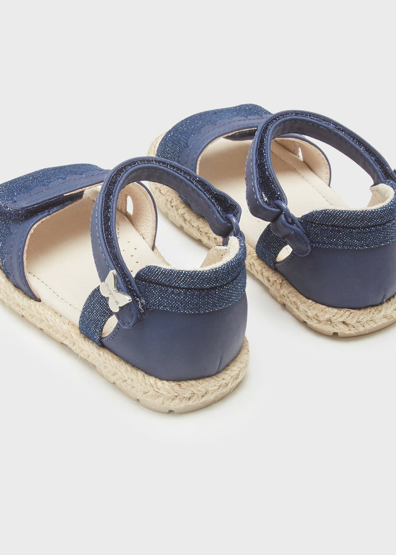 Girls Blue Espadrille Sandals (mayoral) - CottonKids.ie - shoes - Baby (18-24 mth) - EU 19/UK 3 - EU 20/UK 3.5