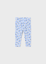 Girls Blue Floral Cotton Leggings Set (mayoral) - CottonKids.ie - 12 month - 18 month - 2 year