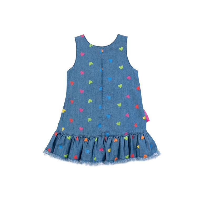 Girls Blue Pinafore Dress (AGATHA RUIZ DE LA PRADA) - CottonKids.ie - Dress - 3 month - 3 year - 4 year