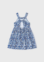 Girls Blue Printed Dress (mayoral) - CottonKids.ie - 2 year - 3 year - 4 year