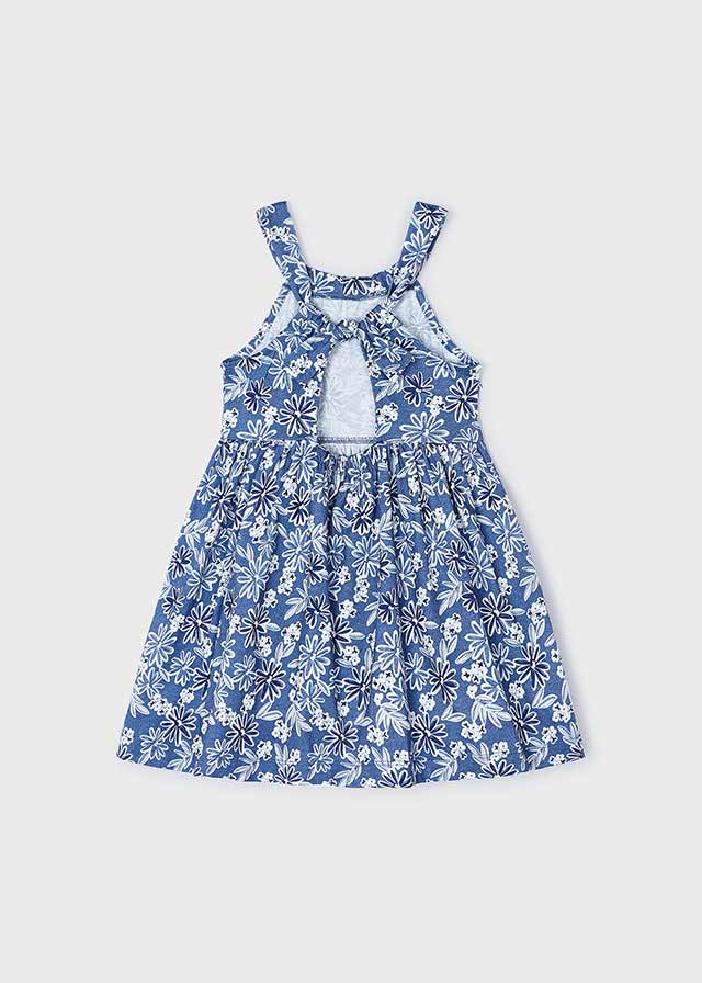 Girls Blue Printed Dress (mayoral) - CottonKids.ie - 2 year - 3 year - 4 year