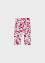 Girls Blue & Red Floral Cotton Leggings Set (mayoral) - CottonKids.ie - 12 month - 18 month - 2 year