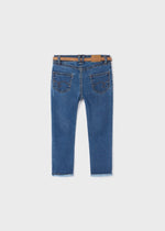 Girls Blue Studded Denim Jeans (mayoral) - CottonKids.ie - 3 year - 4 year - 5 year