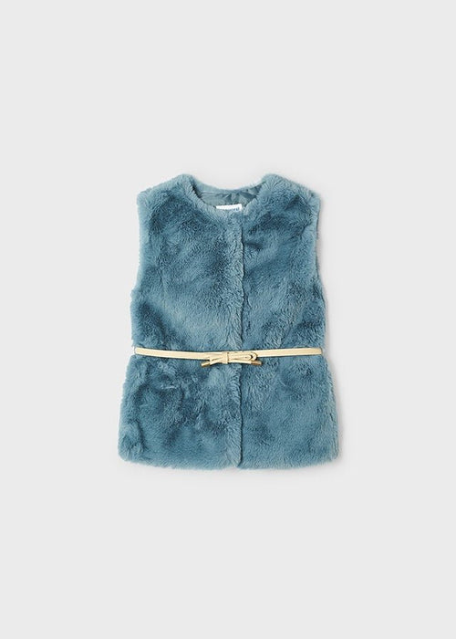 Girls Bluebell Faux Fur Gilet (mayoral) - CottonKids.ie - 2 year - 3 year - 4 year