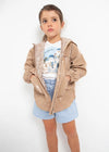 Girls Camel Windbreaker Jacket (mayoral) - CottonKids.ie - 2 year - 3 year - 4 year
