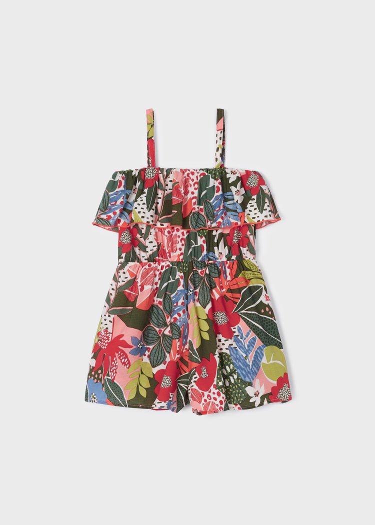 Girls Colourful Printed Playsuit (mayoral) - CottonKids.ie - 2 year - 3 year - 4 year