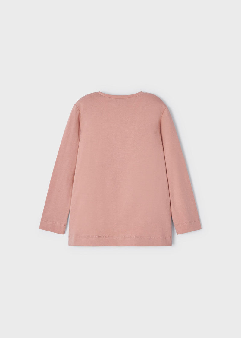 Girls Dusky Pink Cotton Top (mayoral) - CottonKids.ie - 2 year - 3 year - 4 year