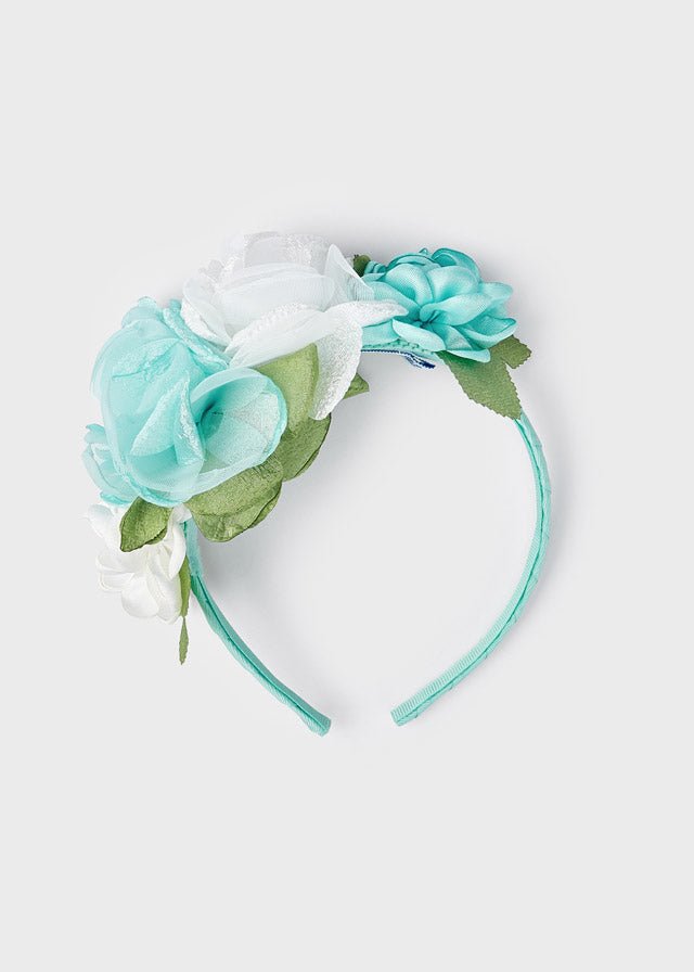 Girls Flowers Hairband (mayoral) - CottonKids.ie - Girl - Hair Accessories - Mayoral