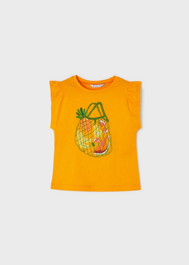 Mayoral Girls EcoFriends Pineapple Shirt