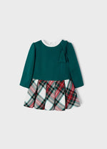 Girls Green Tartan Dress (mayoral) - CottonKids.ie - Dresses - 12 month - 18 month - 2 year