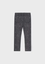 Girls Grey Cotton Leggings (mayoral) - CottonKids.ie - Pants - 2 year - 3 year - 4 year