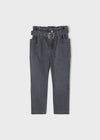 Girls Grey Denim Jeans (mayoral) - CottonKids.ie - Pants - 4 year - 5 year - 6 year