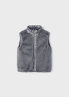 Girls Grey Reversible Gilet (mayoral) - CottonKids.ie - Top - 2 year - 3 year - 4 year