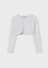 Girls Ivory Basic Knit Cardigan (mayoral) - CottonKids.ie - 11-12 year - 7-8 year - 9-10 year