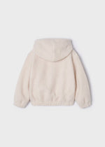 Girls Ivory Borg Zip-Up Jacket (mayoral) - CottonKids.ie - Jumper - 2 year - 3 year - 4 year