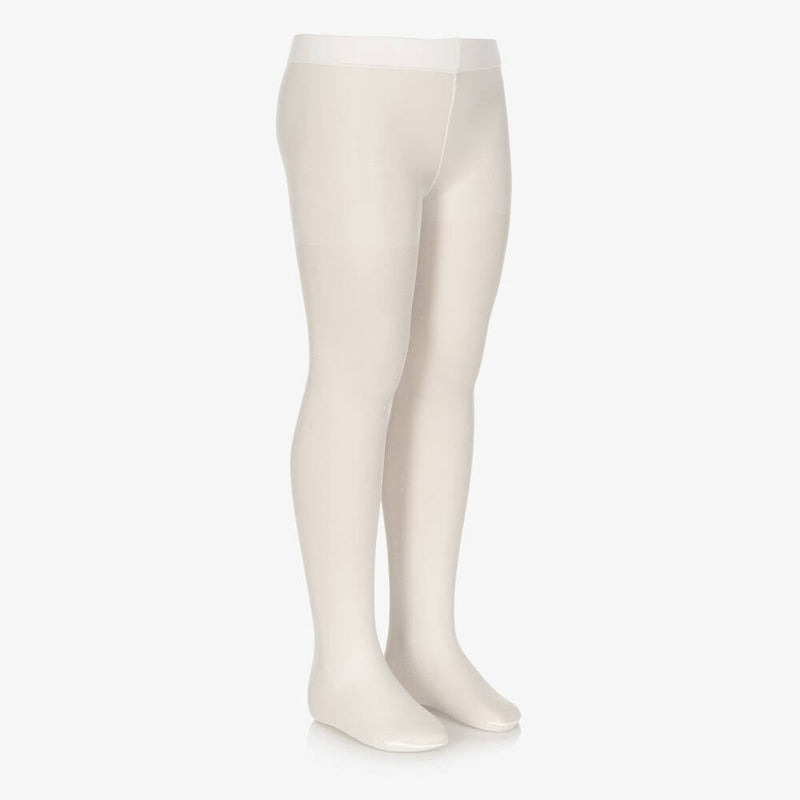 Girls Ivory Cotton Tights (mayoral) (A/W) - CottonKids.ie - Tights - 11-12 year - 2 year - 3 year