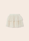 Girls Ivory & Gold Tulle Tutu Skirt (mayoral) - CottonKids.ie - 7-8 year - 9-10 year - Dresses & Skirts