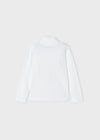 Girls Ivory Roll Polo Neck Top (mayoral) - CottonKids.ie - Shirts & Tops - 2 year - 3 year - 4 year