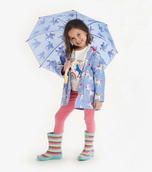 Girls Lilac Purple Unicorn Raincoat (Hatley) - CottonKids.ie - Coats & Jackets - 11-12 year - 2 year - 4 year