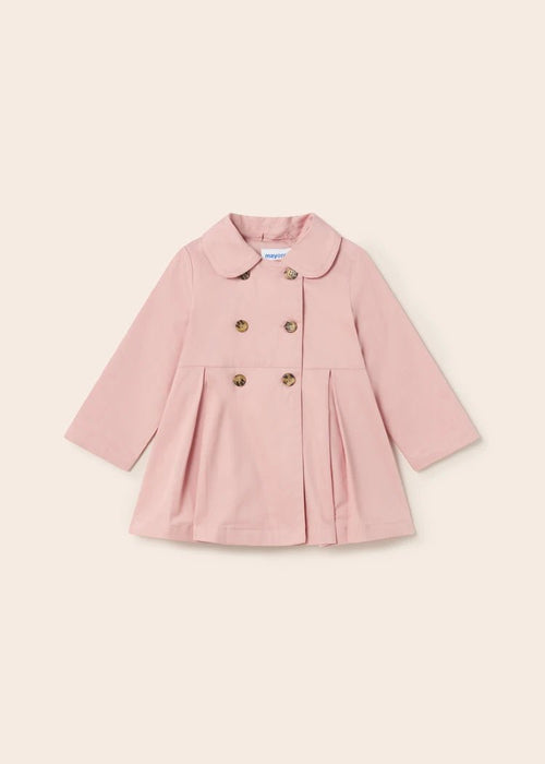 Girls Long Pink Trench Coat (mayoral) - CottonKids.ie - 12 month - 18 month - 2 year