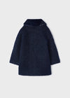 Girls Navy Bouclé Coat (mayoral) - CottonKids.ie - 2 year - 3 year - 4 year