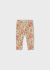 Girls Orange Floral Leggings (mayoral) - CottonKids.ie - 12 month - 18 month - 2 year