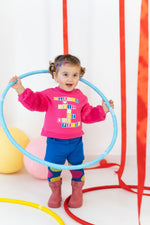 Girls Pink & Blue Jersey Shorts Set (AGATHA RUIZ DE LA PRADA) - CottonKids.ie - Dress - 12 month - 18 month - 2 year