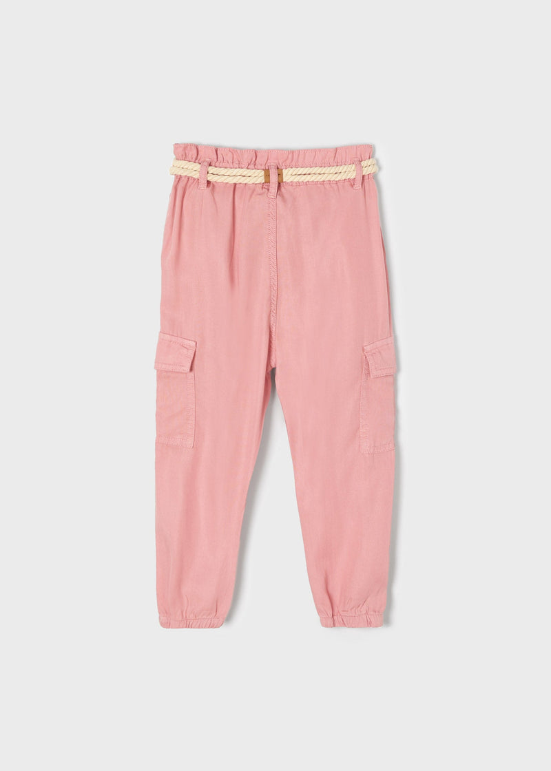 Girls Pink Cargo Trousers (mayoral) - CottonKids.ie - 2 year - 3 year - 4 year