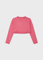 Girls Pink Cotton Knit Cardigan (mayoral) - CottonKids.ie - 2 year - 4 year - 5 year