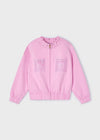 Girls Pink Cotton Zip-Up Top (mayoral) - CottonKids.ie - 2 year - 3 year - 4 year