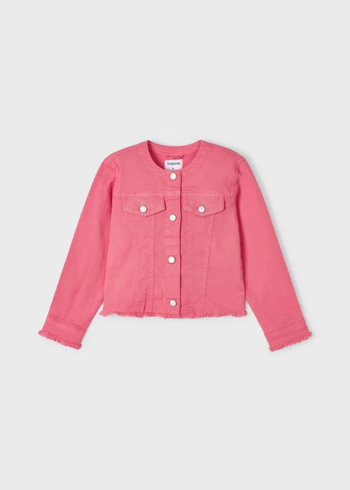 Girls Pink Denim Jacket (mayoral) - CottonKids.ie - 2 year - 3 year - 4 year