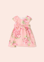 Girls Pink Floral Organza Dress (mayoral) - CottonKids.ie - 6 month - Dresses & Skirts - Girl