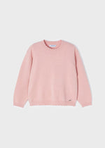 Girls Pink Knit Sweater (mayoral) - CottonKids.ie - Top - 2 year - 5 year - 7-8 year