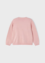 Girls Pink Knit Sweater (mayoral) - CottonKids.ie - Top - 2 year - 5 year - 7-8 year