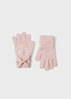 Girls Pink Knitted Gloves (mayoral) - CottonKids.ie - 3 year - 4 year - 5 year