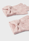 Girls Pink Knitted Gloves (mayoral) - CottonKids.ie - 3 year - 4 year - 5 year