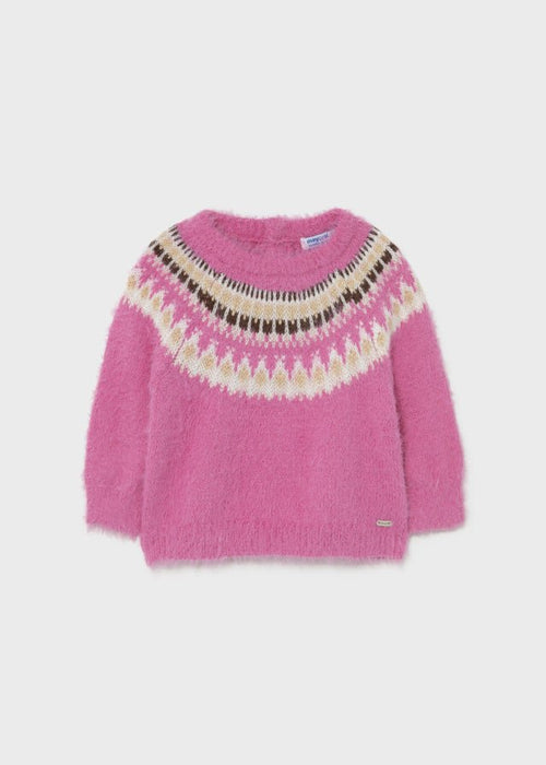 GIRLS PINK KNITTED SWEATER (mayoral) - CottonKids.ie - Jumper - 12 month - 18 month - 2 year