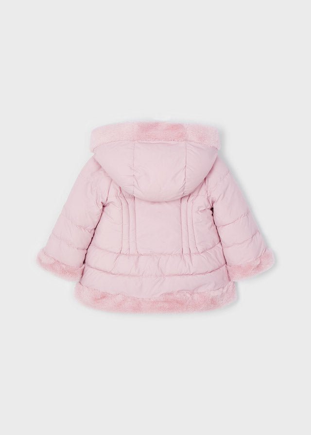 Girls Pink Reversible Coat (mayoral) - CottonKids.ie - Jacket - 12 month - 18 month - 3 year