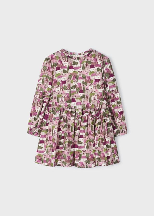 Girls Printed Dress (mayoral) - CottonKids.ie - 2 year - 3 year - 5 year