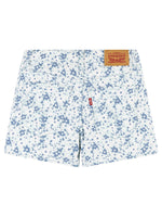 Girls Printed Girlfriend Shorts - Porcelain Blue (LEVIS) - CottonKids.ie - 3 year - 4 year - 7-8 year