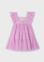 Girls Purple Tulle Dress (mayoral) - CottonKids.ie - 2 year - 3 year - 5 year