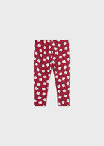Girls Red Floral Cotton Leggings Set (mayoral) - CottonKids.ie - 12 month - 18 month - 2 year