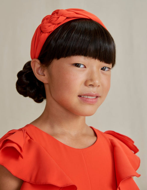 Girls Red Knot Hairband (Abel & Lula) - CottonKids.ie - Hair accessories - Girl - Hair Accessories -
