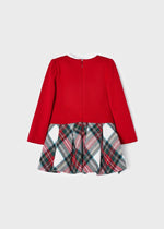 Girls Red Tartan Dress (mayoral) - CottonKids.ie - Dresses - 12 month - 18 month - 2 year