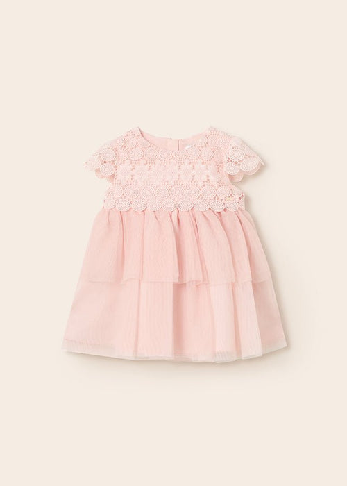Girls Sparkly Lace & Tulle Dress (mayoral) - CottonKids.ie - 12 month - 18 month - 2 year