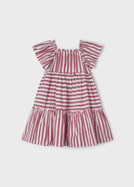 Girls Stripe Cotton Dress (mayoral) - CottonKids.ie - 7-8 year - Dresses & Skirts - Girl