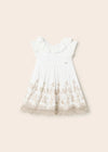 Girls White Embroidered Dress (mayoral) - CottonKids.ie - 12 month - 18 month - 2 year